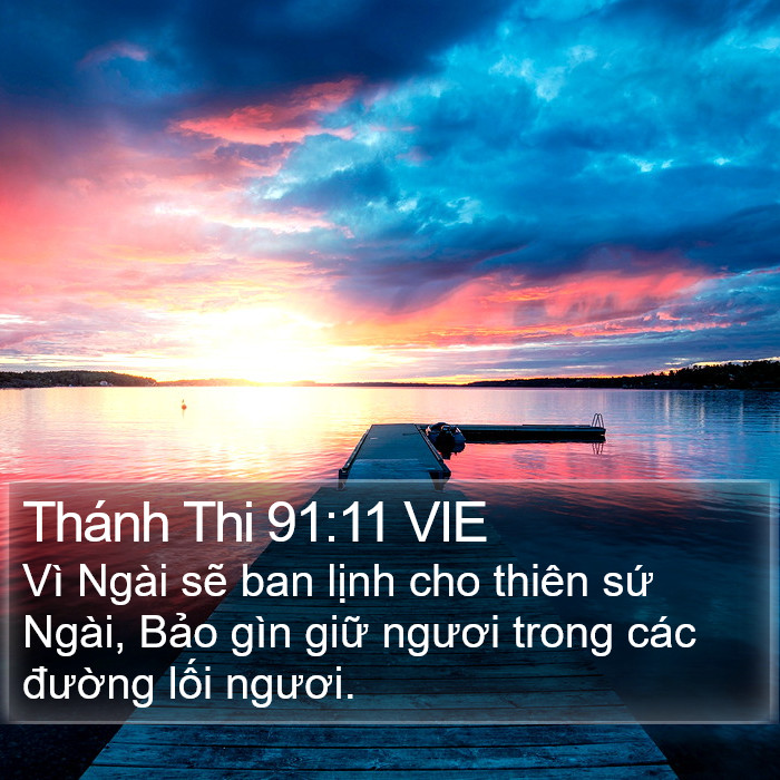 Thánh Thi 91:11 VIE Bible Study