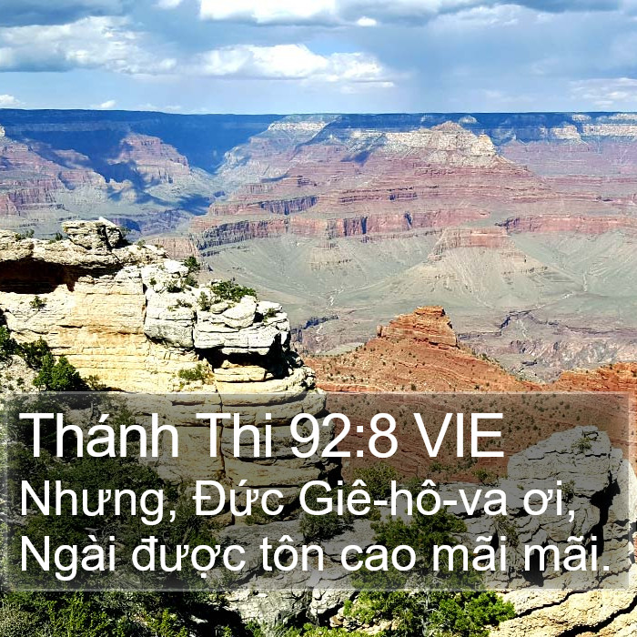 Thánh Thi 92:8 VIE Bible Study