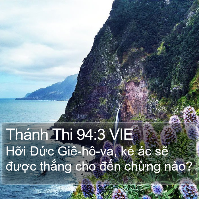 Thánh Thi 94:3 VIE Bible Study