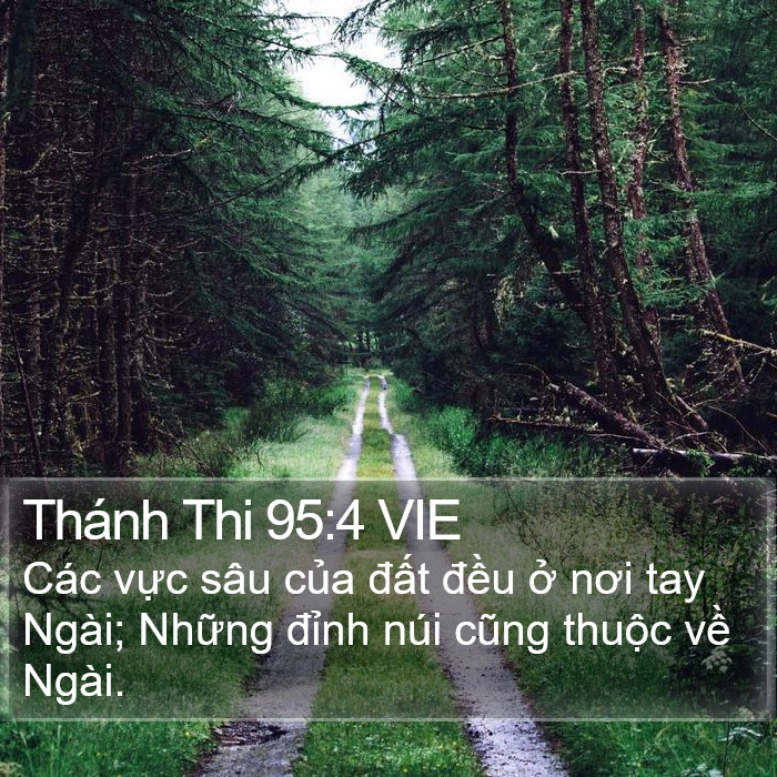 Thánh Thi 95:4 VIE Bible Study