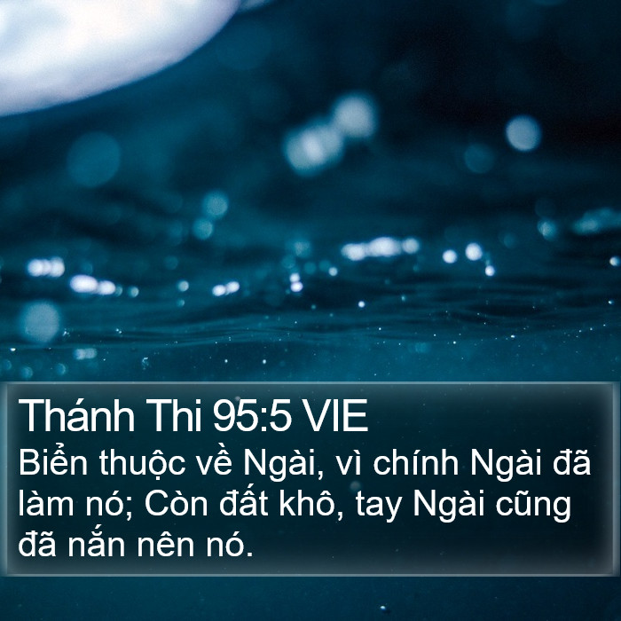 Thánh Thi 95:5 VIE Bible Study