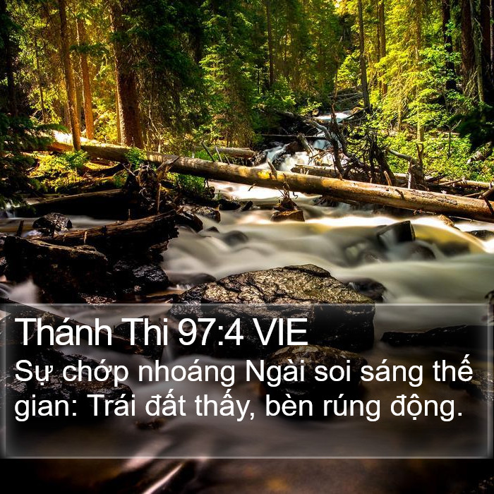 Thánh Thi 97:4 VIE Bible Study