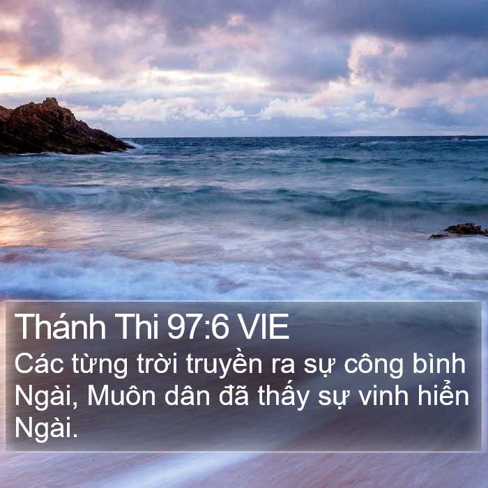 Thánh Thi 97:6 VIE Bible Study