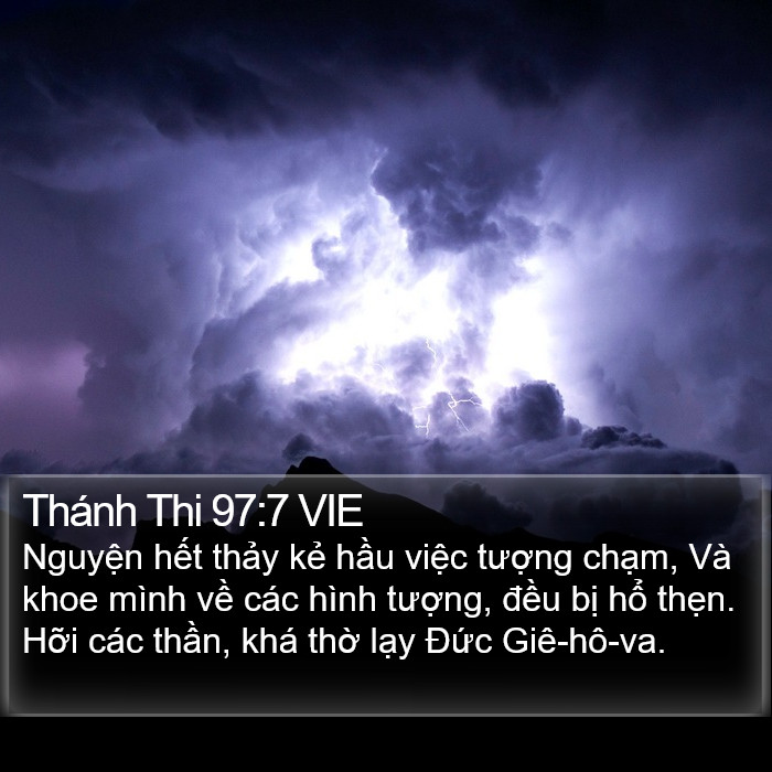 Thánh Thi 97:7 VIE Bible Study