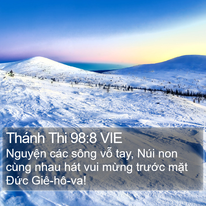 Thánh Thi 98:8 VIE Bible Study