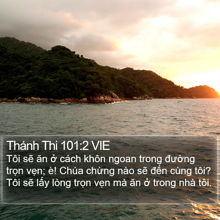 Thánh Thi 101:2 VIE Bible Study