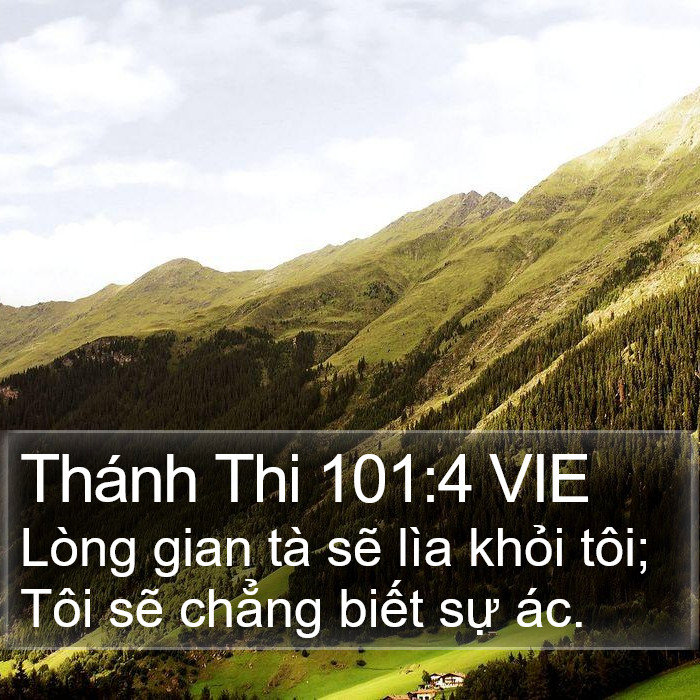 Thánh Thi 101:4 VIE Bible Study