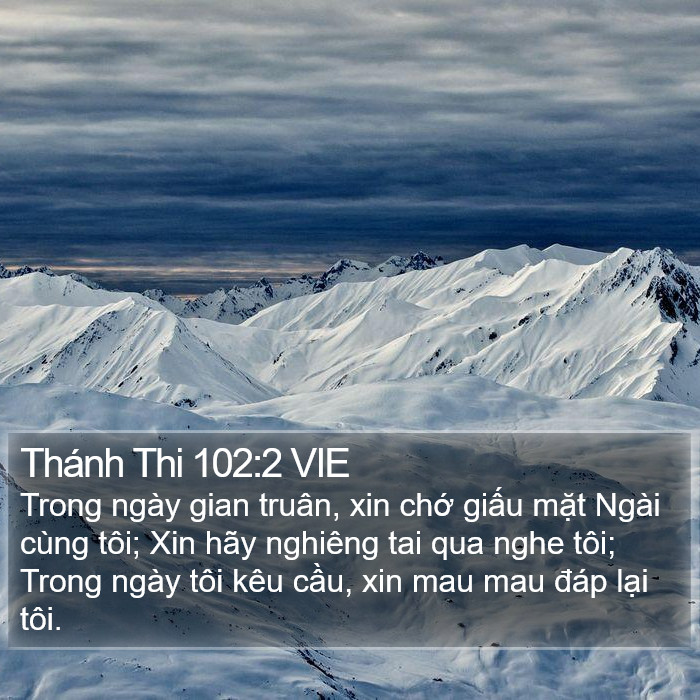 Thánh Thi 102:2 VIE Bible Study