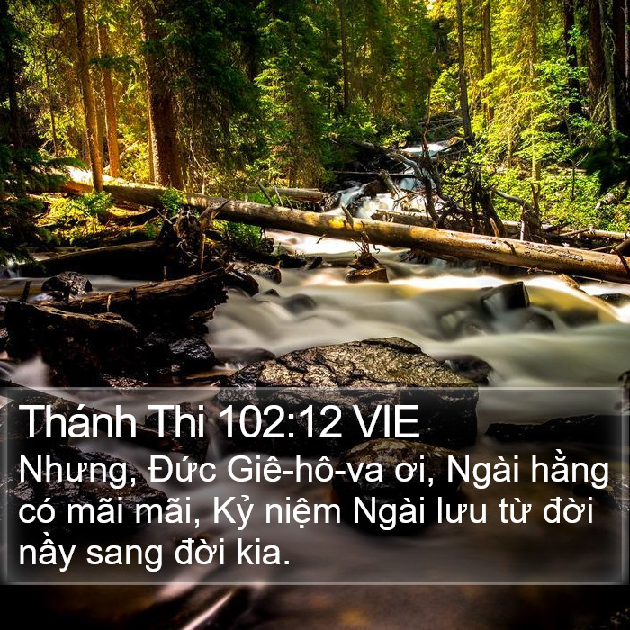 Thánh Thi 102:12 VIE Bible Study
