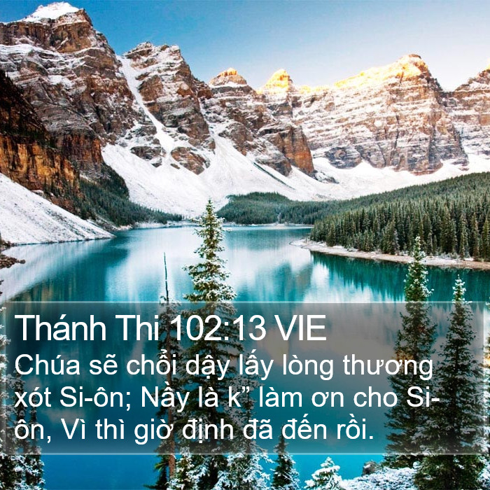 Thánh Thi 102:13 VIE Bible Study