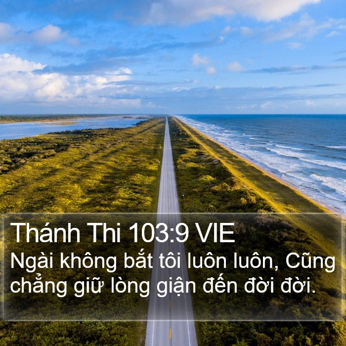 Thánh Thi 103:9 VIE Bible Study