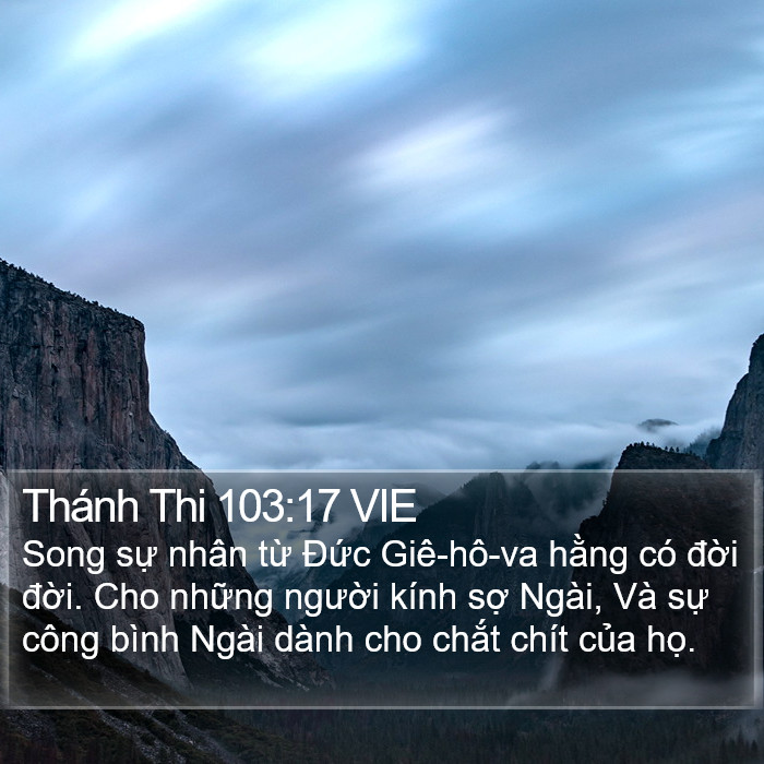 Thánh Thi 103:17 VIE Bible Study