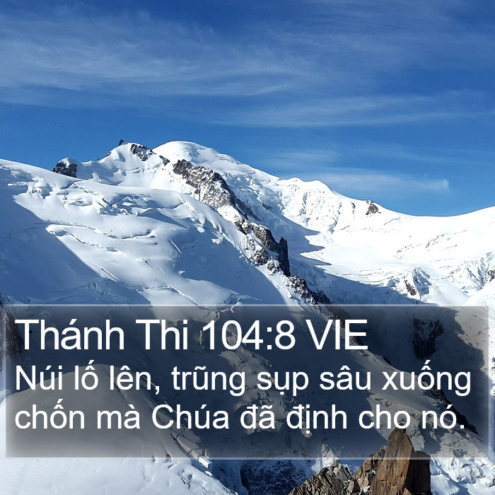Thánh Thi 104:8 VIE Bible Study