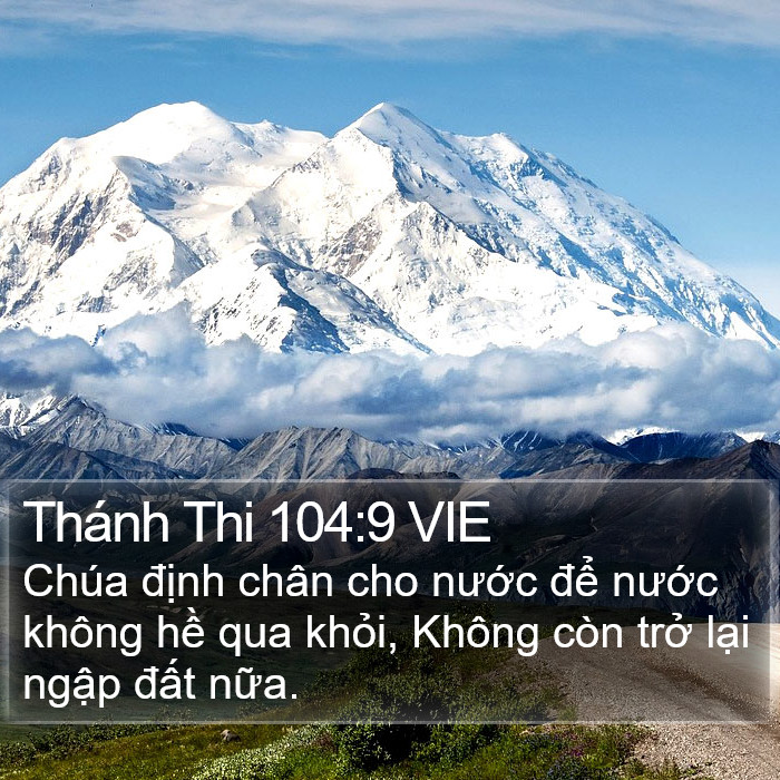 Thánh Thi 104:9 VIE Bible Study