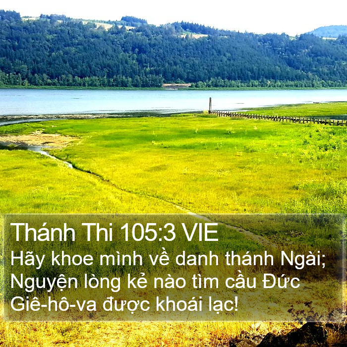 Thánh Thi 105:3 VIE Bible Study