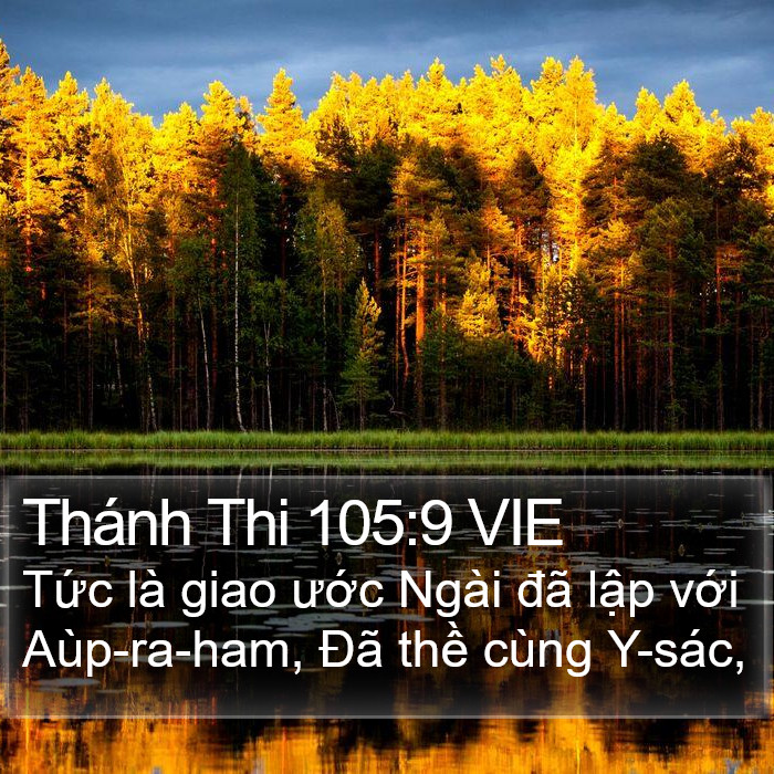 Thánh Thi 105:9 VIE Bible Study