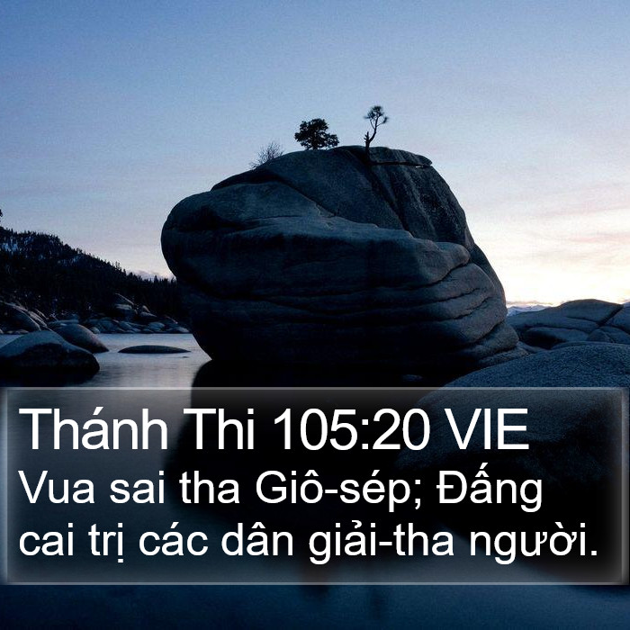 Thánh Thi 105:20 VIE Bible Study