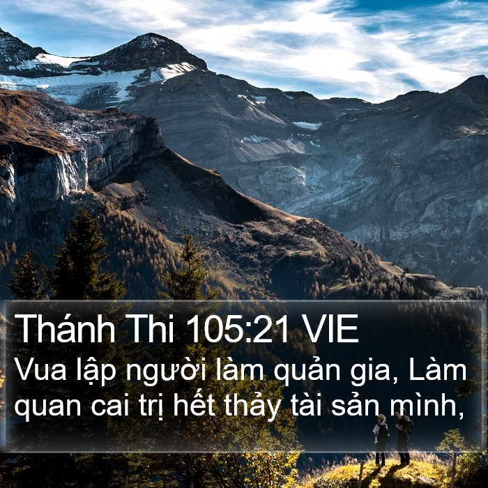 Thánh Thi 105:21 VIE Bible Study