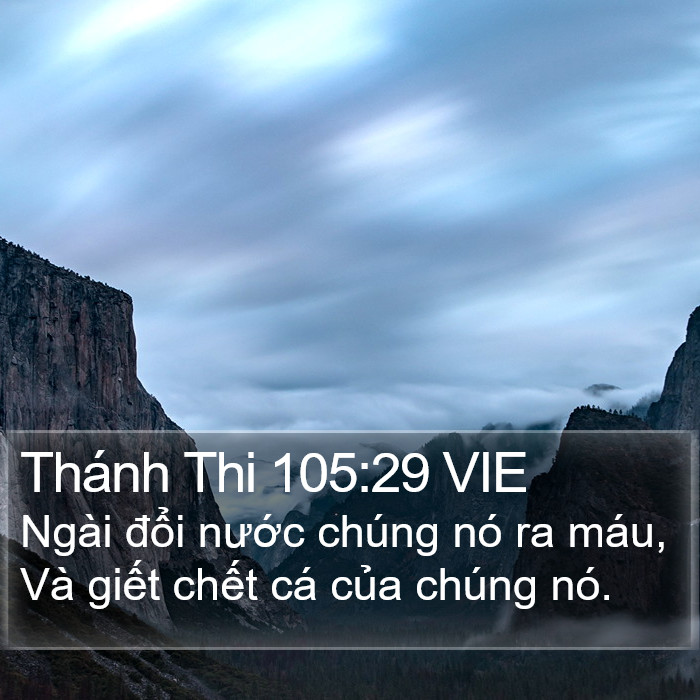 Thánh Thi 105:29 VIE Bible Study