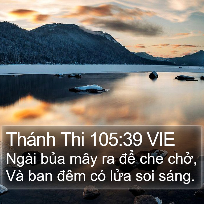 Thánh Thi 105:39 VIE Bible Study