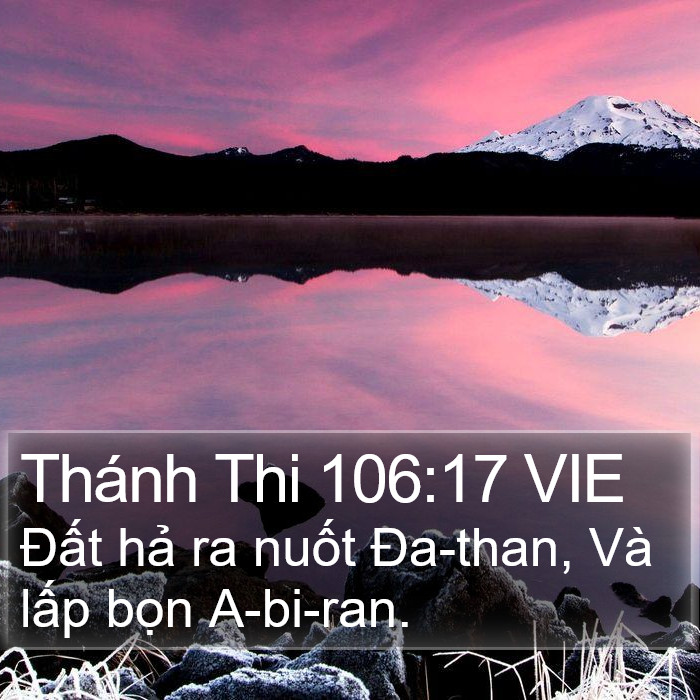 Thánh Thi 106:17 VIE Bible Study