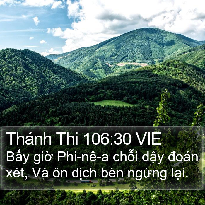 Thánh Thi 106:30 VIE Bible Study