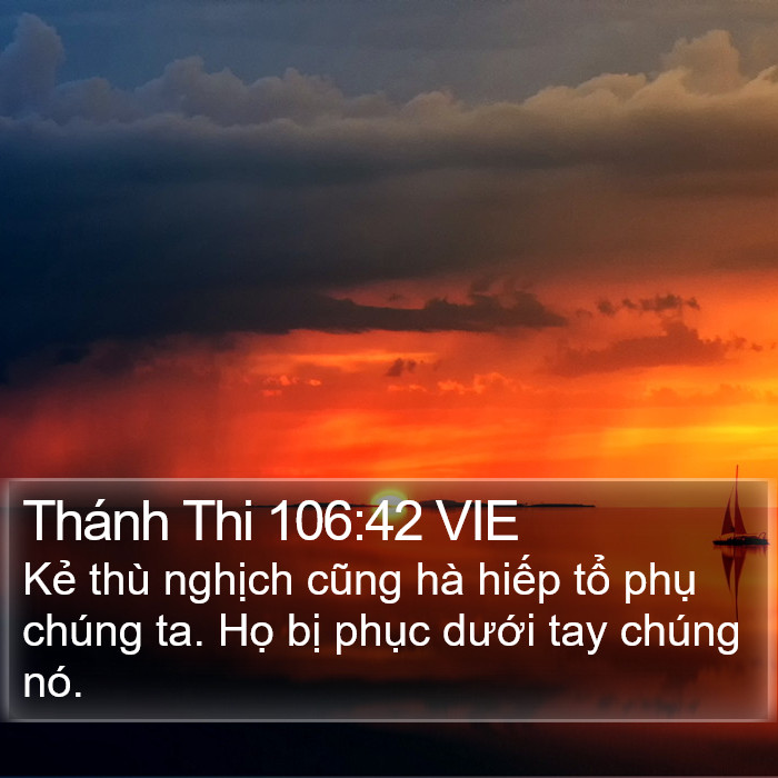 Thánh Thi 106:42 VIE Bible Study