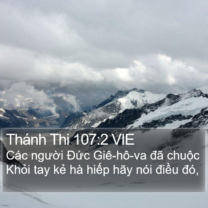 Thánh Thi 107:2 VIE Bible Study