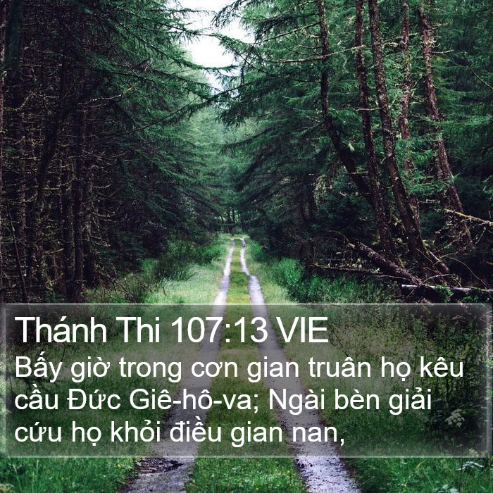 Thánh Thi 107:13 VIE Bible Study