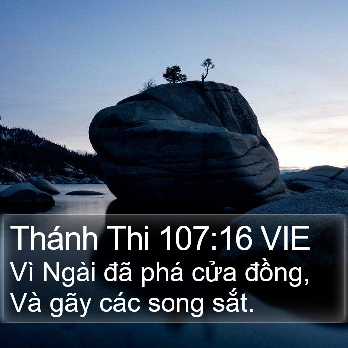 Thánh Thi 107:16 VIE Bible Study