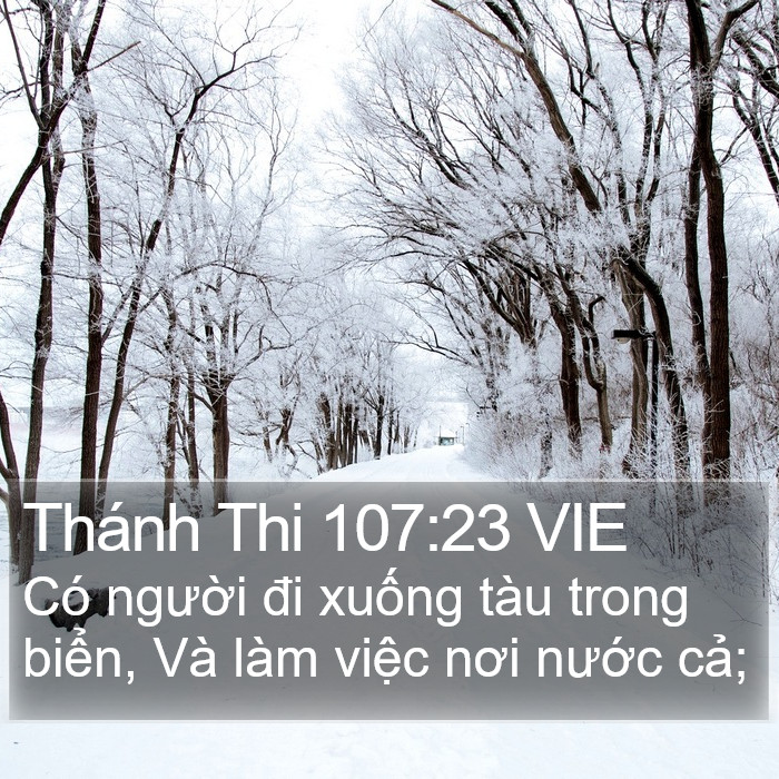 Thánh Thi 107:23 VIE Bible Study