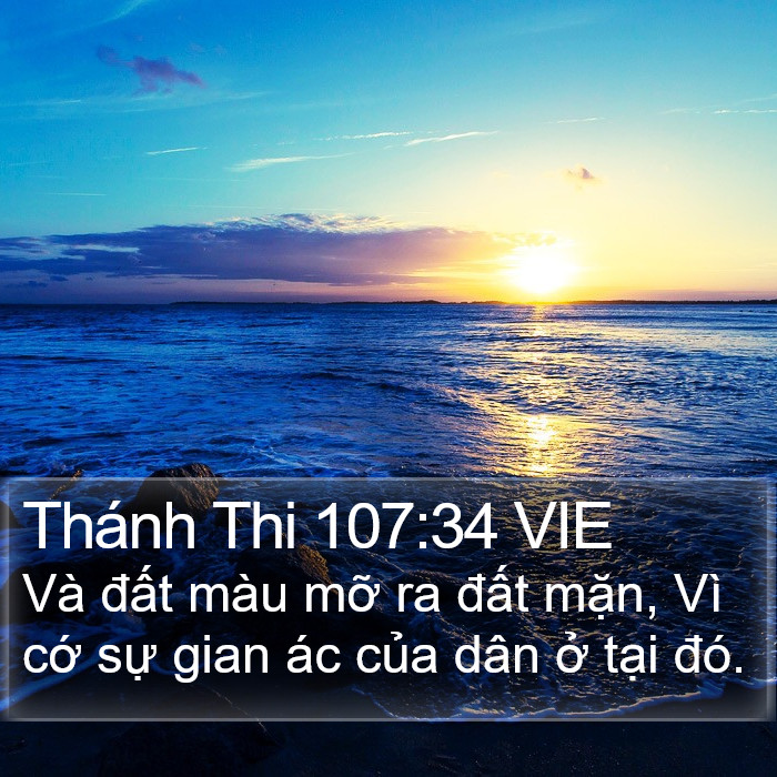 Thánh Thi 107:34 VIE Bible Study