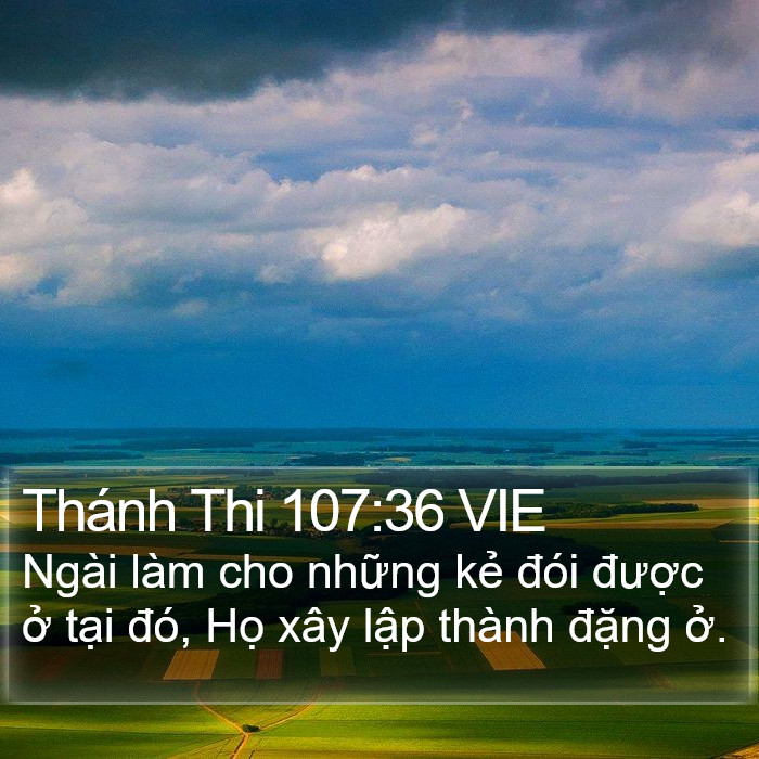 Thánh Thi 107:36 VIE Bible Study