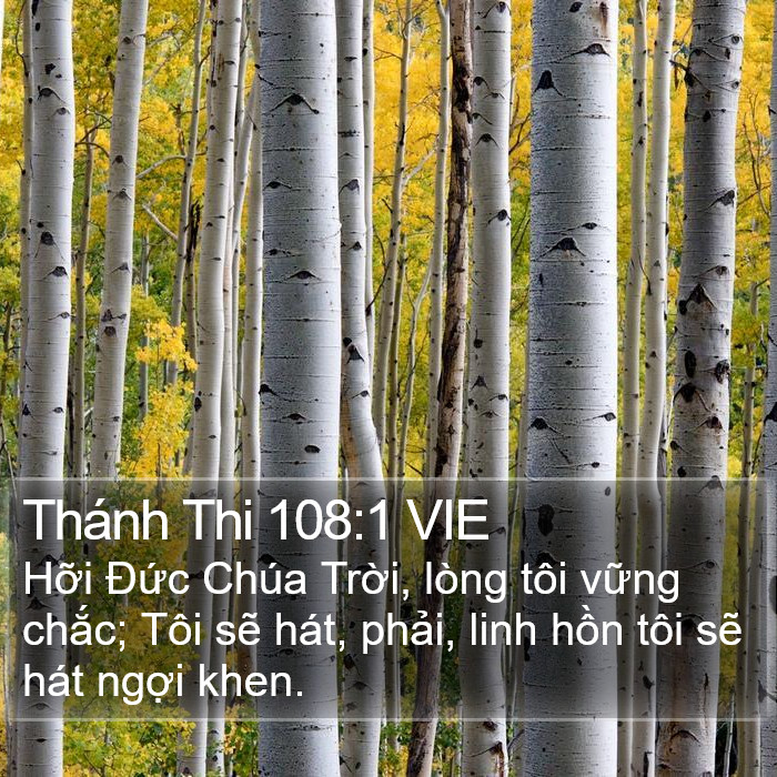 Thánh Thi 108:1 VIE Bible Study