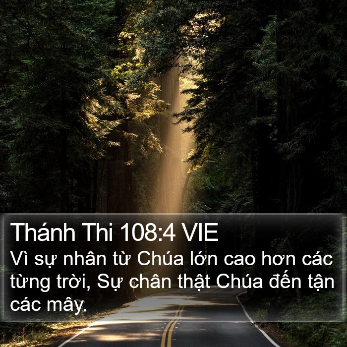 Thánh Thi 108:4 VIE Bible Study