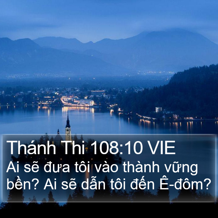 Thánh Thi 108:10 VIE Bible Study