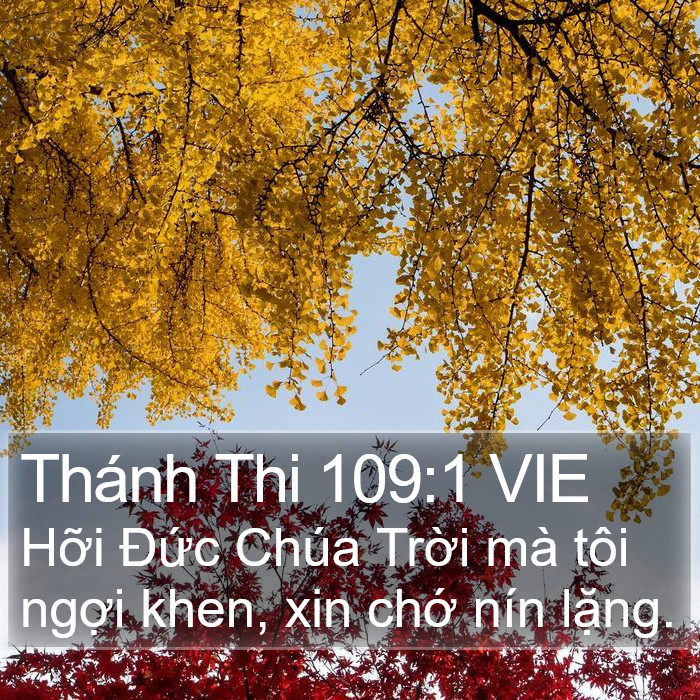 Thánh Thi 109:1 VIE Bible Study