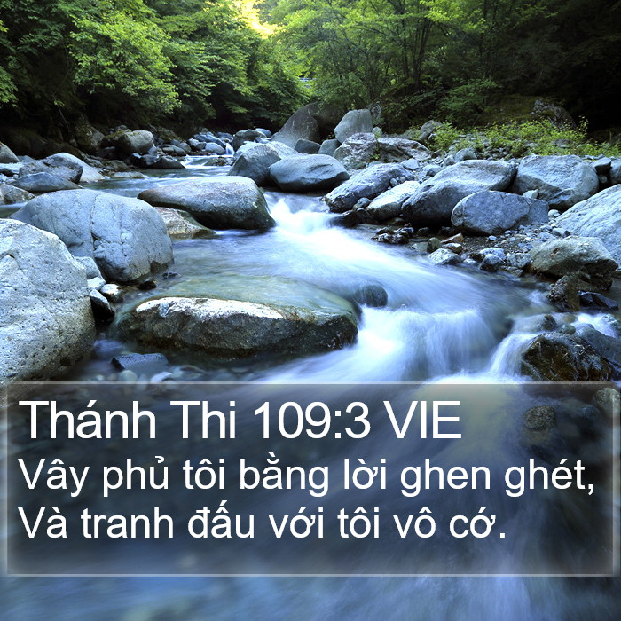 Thánh Thi 109:3 VIE Bible Study