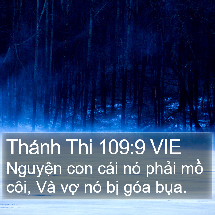 Thánh Thi 109:9 VIE Bible Study