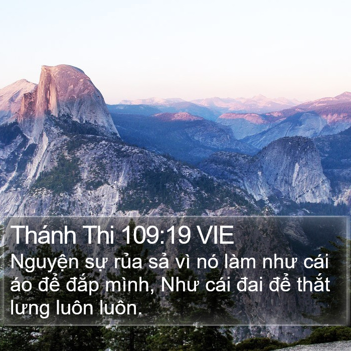 Thánh Thi 109:19 VIE Bible Study