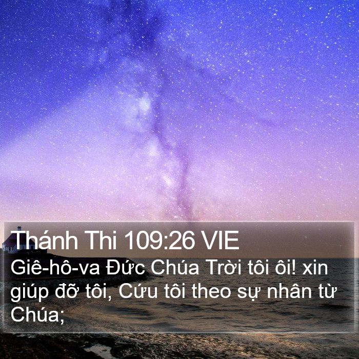 Thánh Thi 109:26 VIE Bible Study