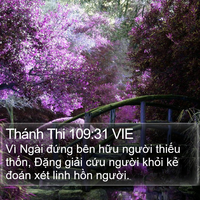 Thánh Thi 109:31 VIE Bible Study