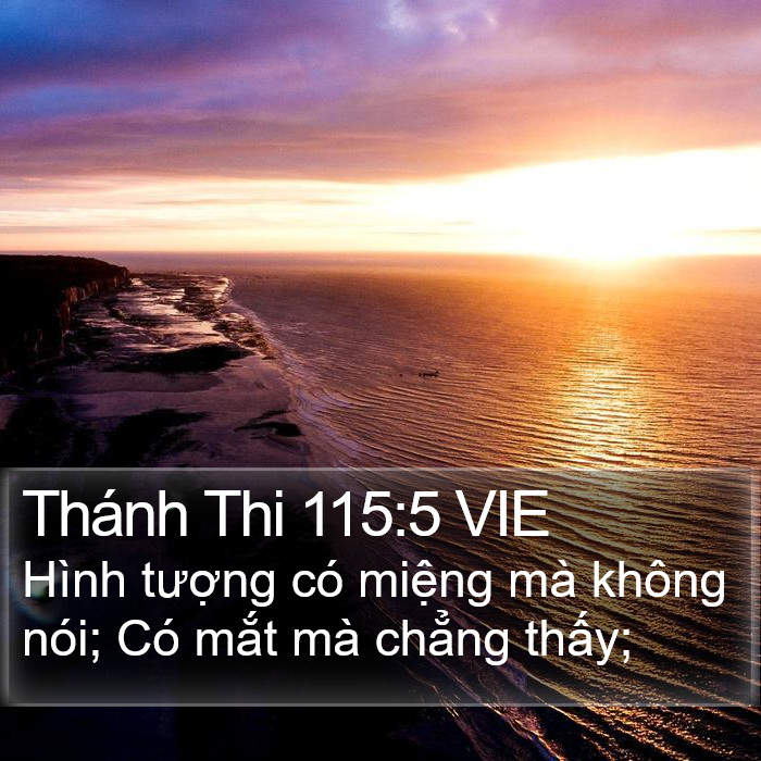 Thánh Thi 115:5 VIE Bible Study