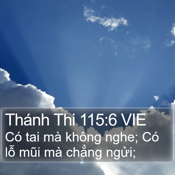 Thánh Thi 115:6 VIE Bible Study