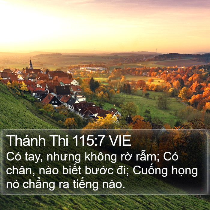 Thánh Thi 115:7 VIE Bible Study