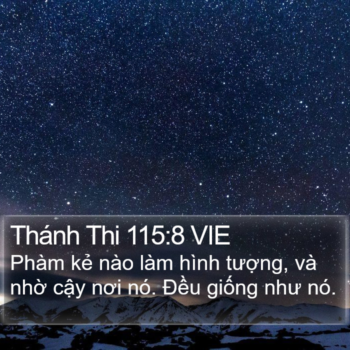 Thánh Thi 115:8 VIE Bible Study