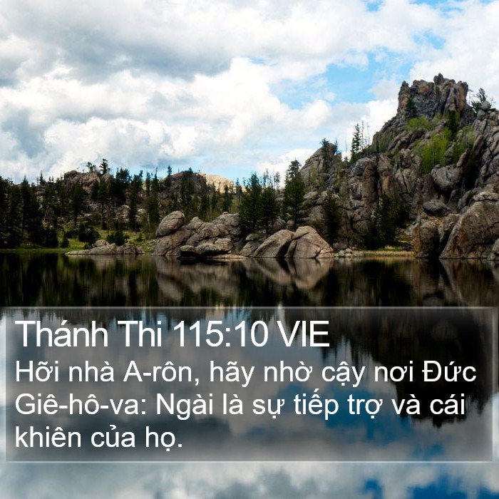 Thánh Thi 115:10 VIE Bible Study