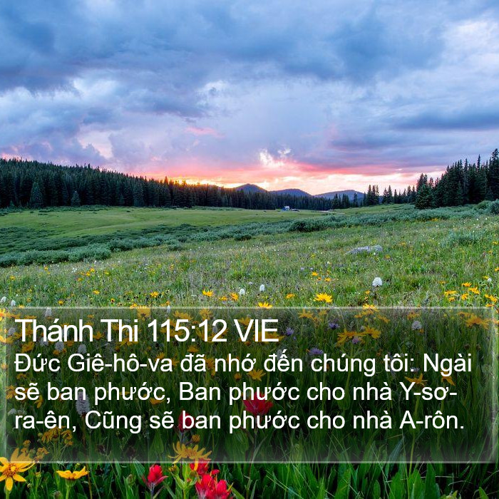 Thánh Thi 115:12 VIE Bible Study