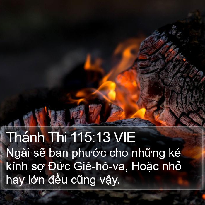 Thánh Thi 115:13 VIE Bible Study