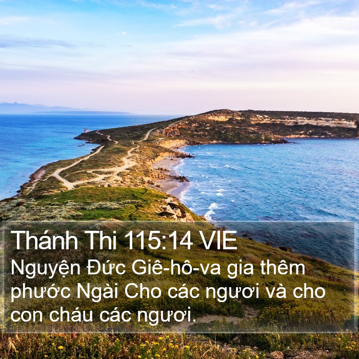 Thánh Thi 115:14 VIE Bible Study